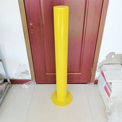 ISO9001 Traffic Barrier Parking Stainless Steel Bollard Post 1000mm For Roadway Safety