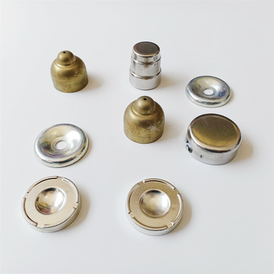 Bending Deep Drawn Metal Parts Zinc Plating   For Machinery