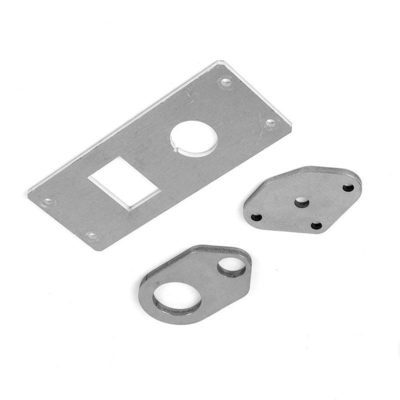 Galvanized Electrical Stamping Parts Zinc Plating / Chrome Plating